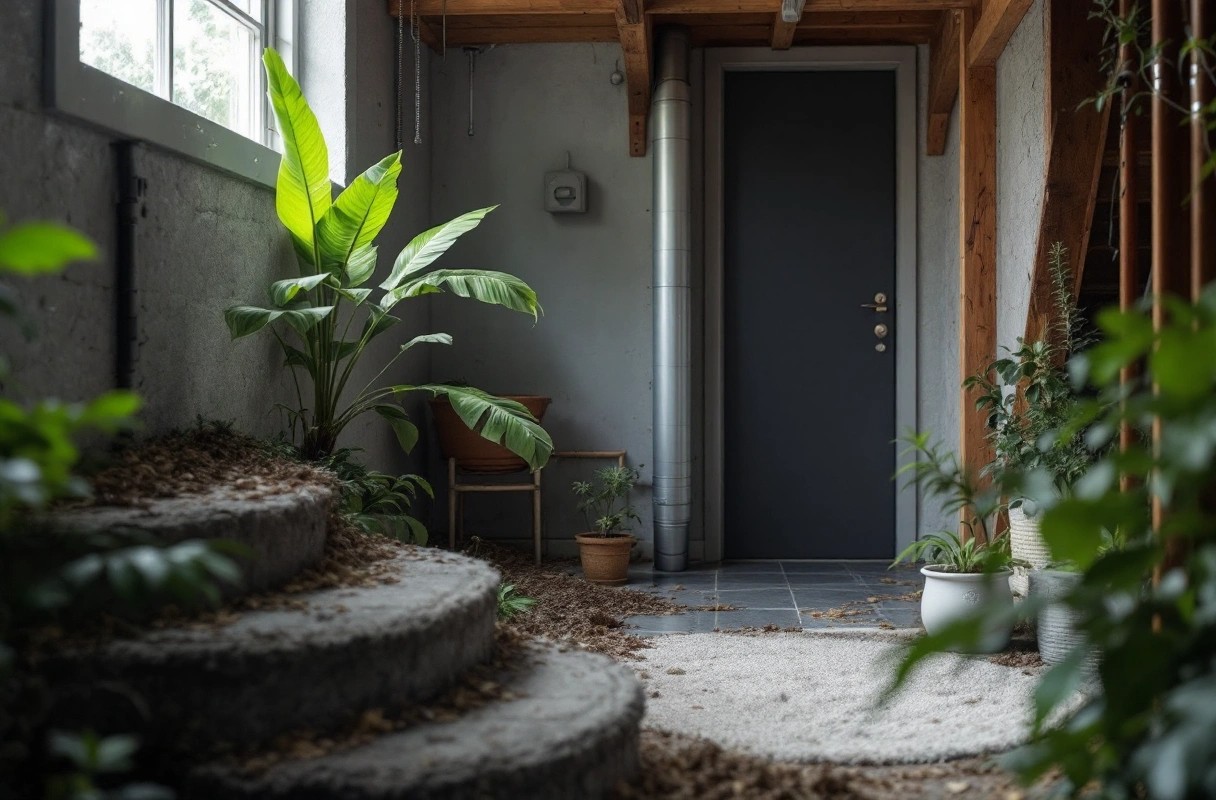 Professional image illustrating Identifying Common Basement Ventilation Issues