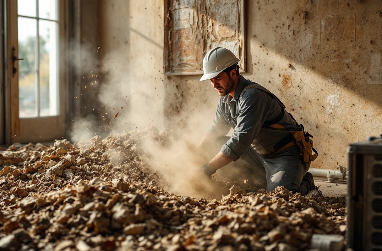 Professional image illustrating Strategies for Debris Removal and Prevention