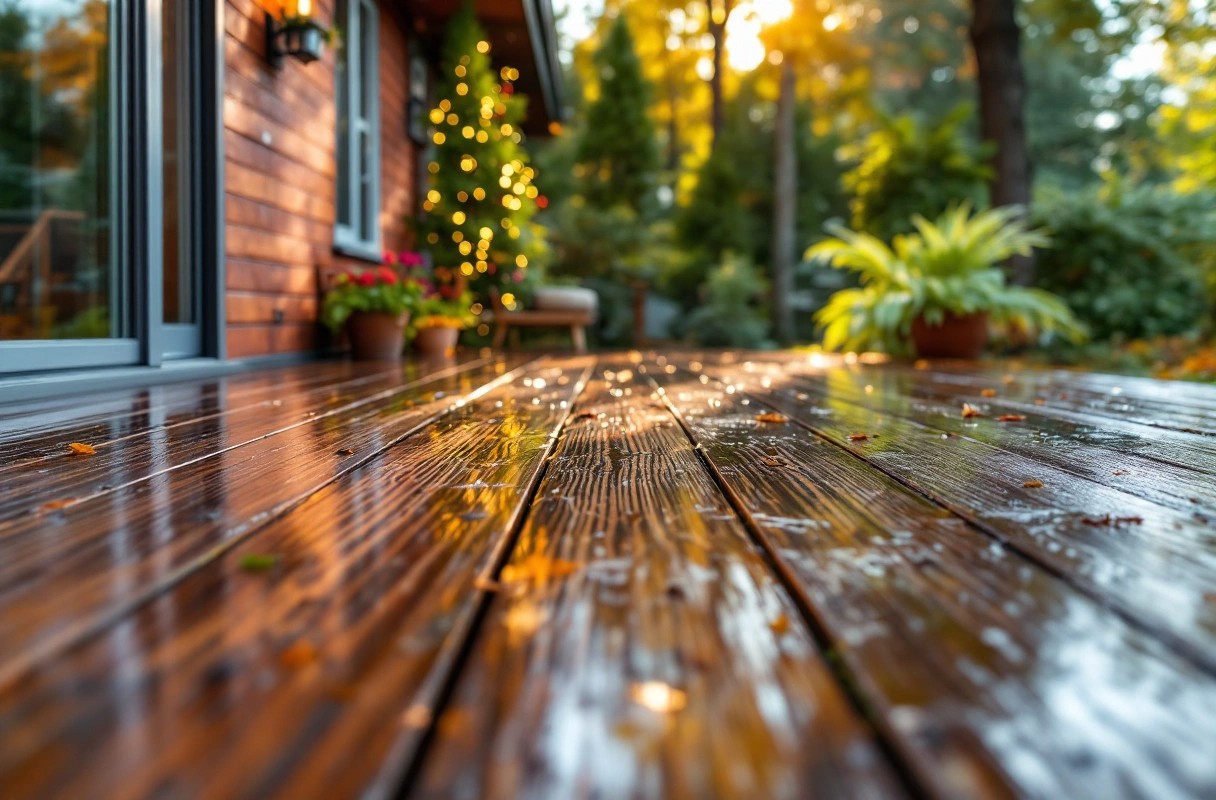Professional image illustrating Choosing the Right Decking Material for Longevity