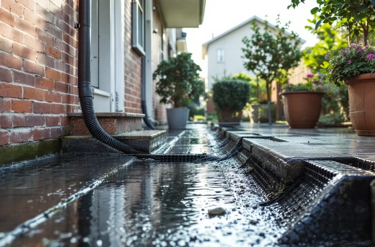 Professional image illustrating Understanding Common Drainage Problems in Rental Units