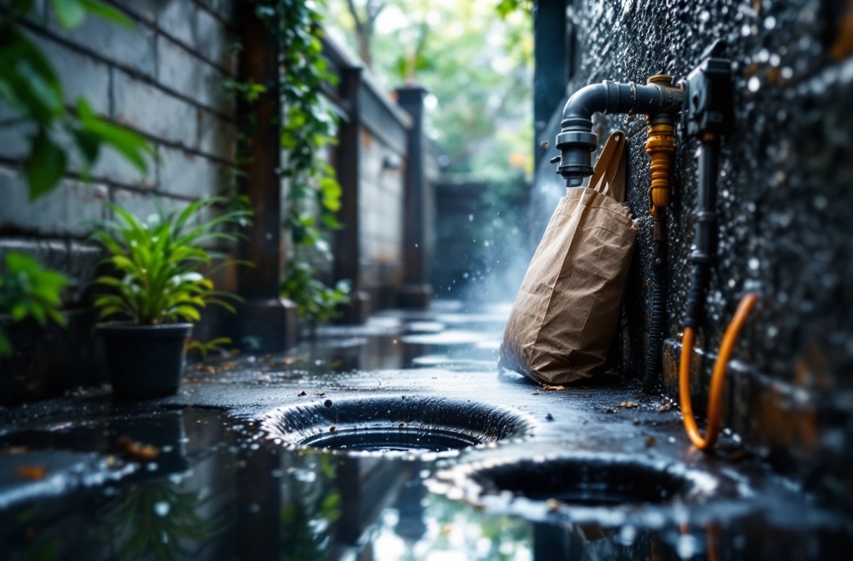 Professional image illustrating The Hidden Dangers of Small Leaks