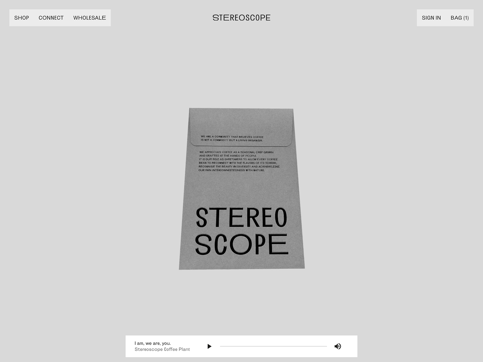 Stereoscope Coffee