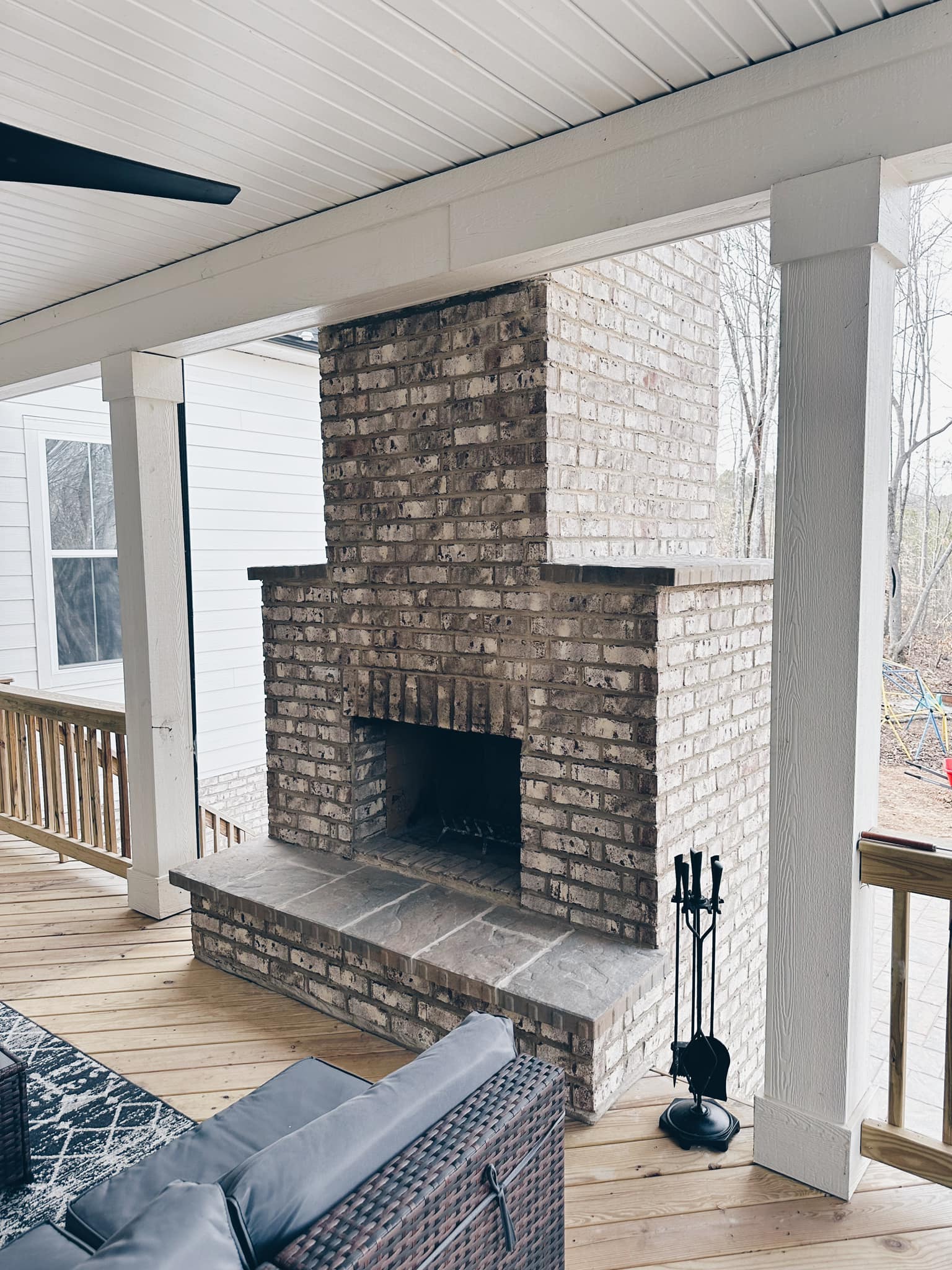 Outdoor Fireplace