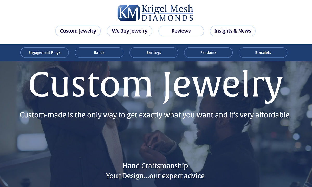 Krigel Mesh Diamonds