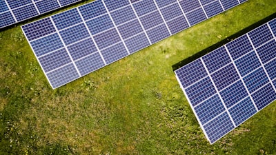 Solar panels. 