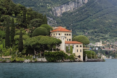 Lake italian villa.