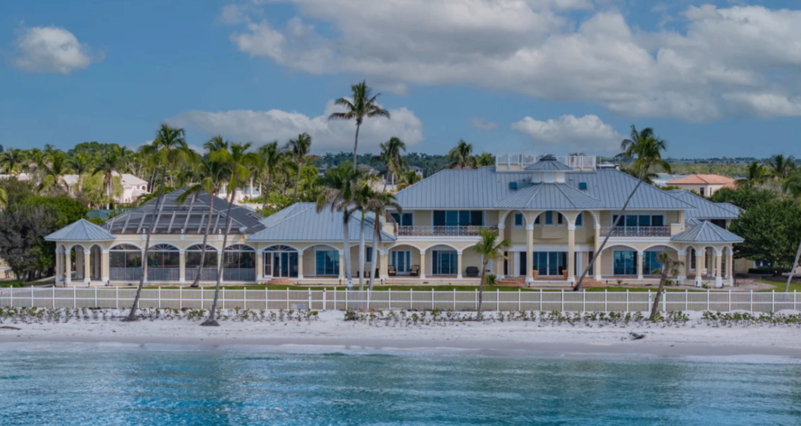 Gordon Pointe, Naples, Florida front view.