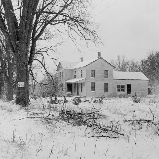 Actual picture of Ed Gein house.