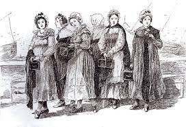 Casket Girls at the Old Ursuline Convent.