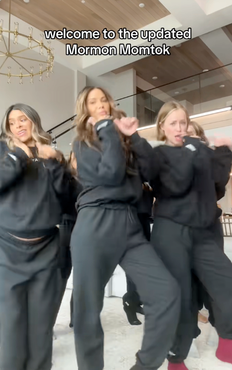 Mom Tok video on Tiktok.