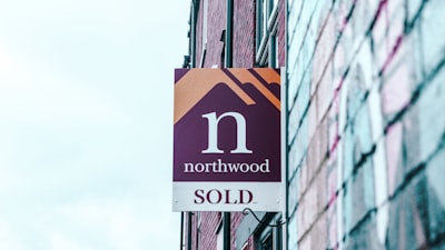 House sale sign sold. 