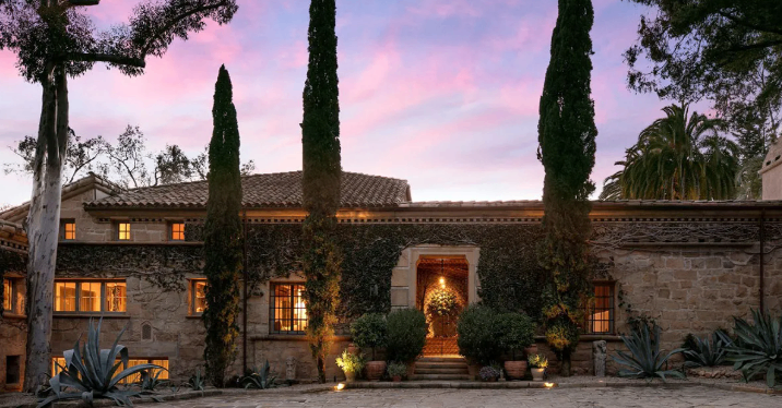 Ellen DeGeneres’ Montecito Villa – Montecito, California.