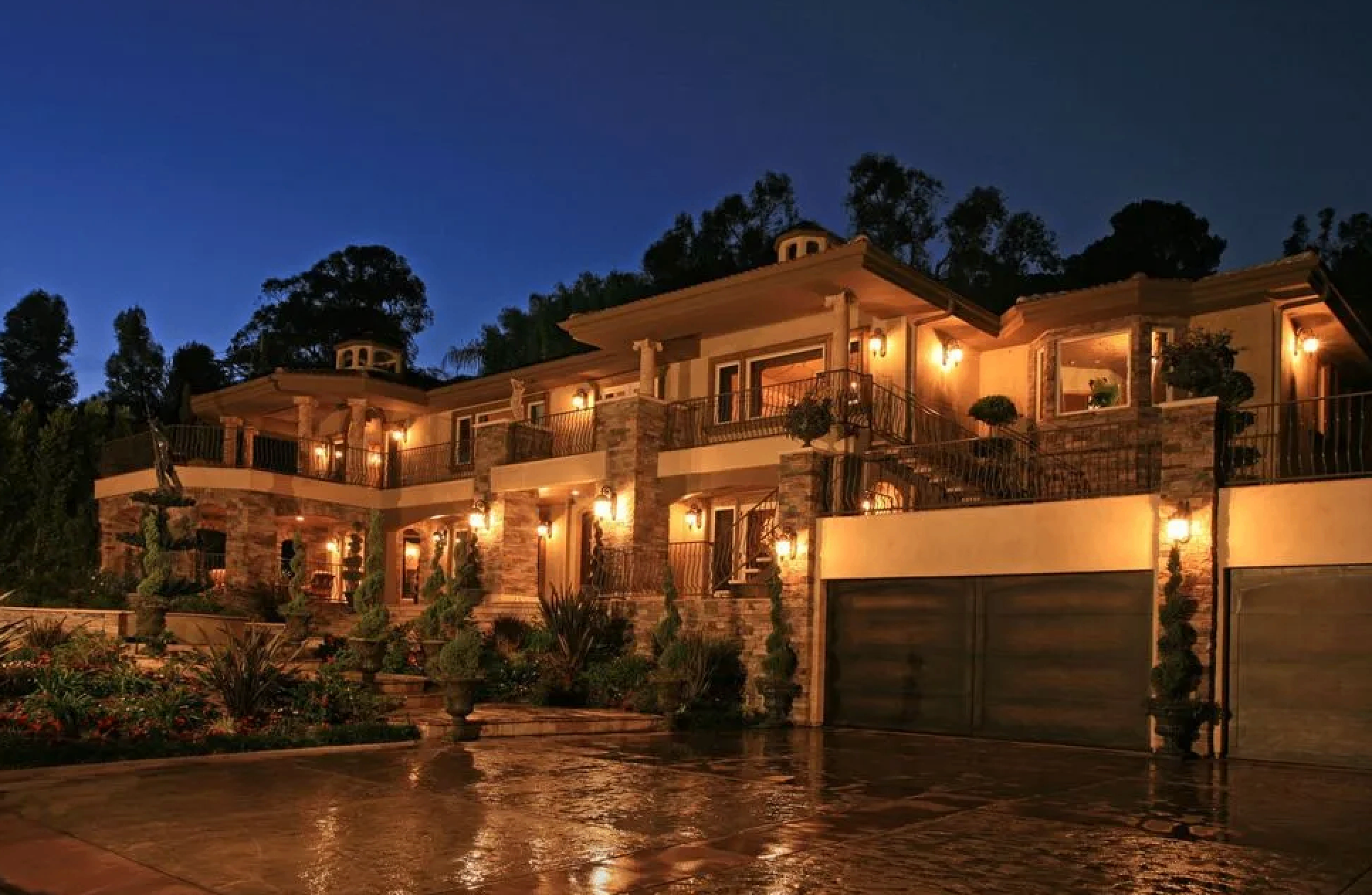 Hidden Hills mansions. 