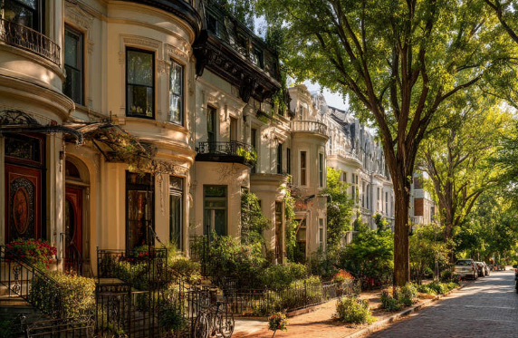 Kalorama neighborhood. 