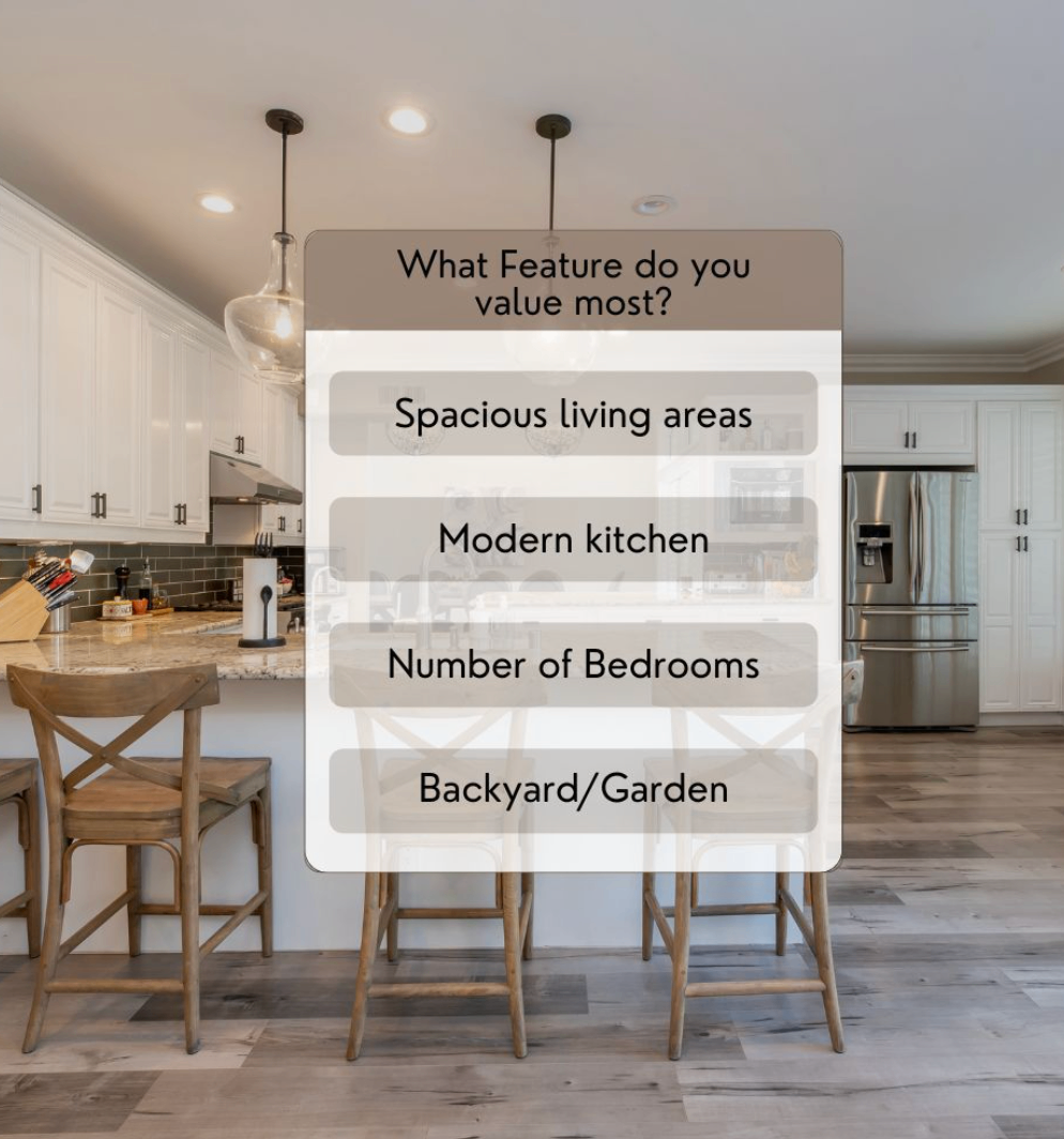 Example social media poll. 