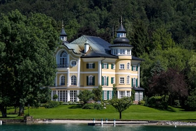 Luxury house on the water. 