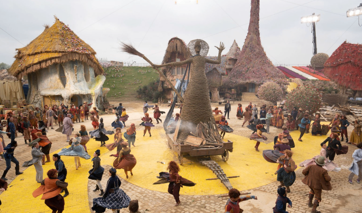 Munchkinland set design.