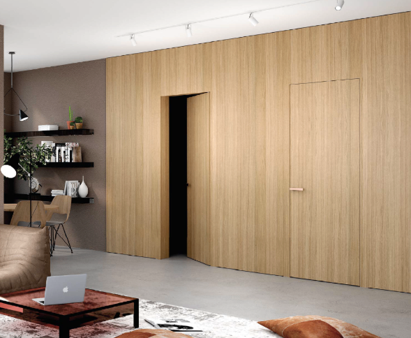 Disguised Wall Panel Door