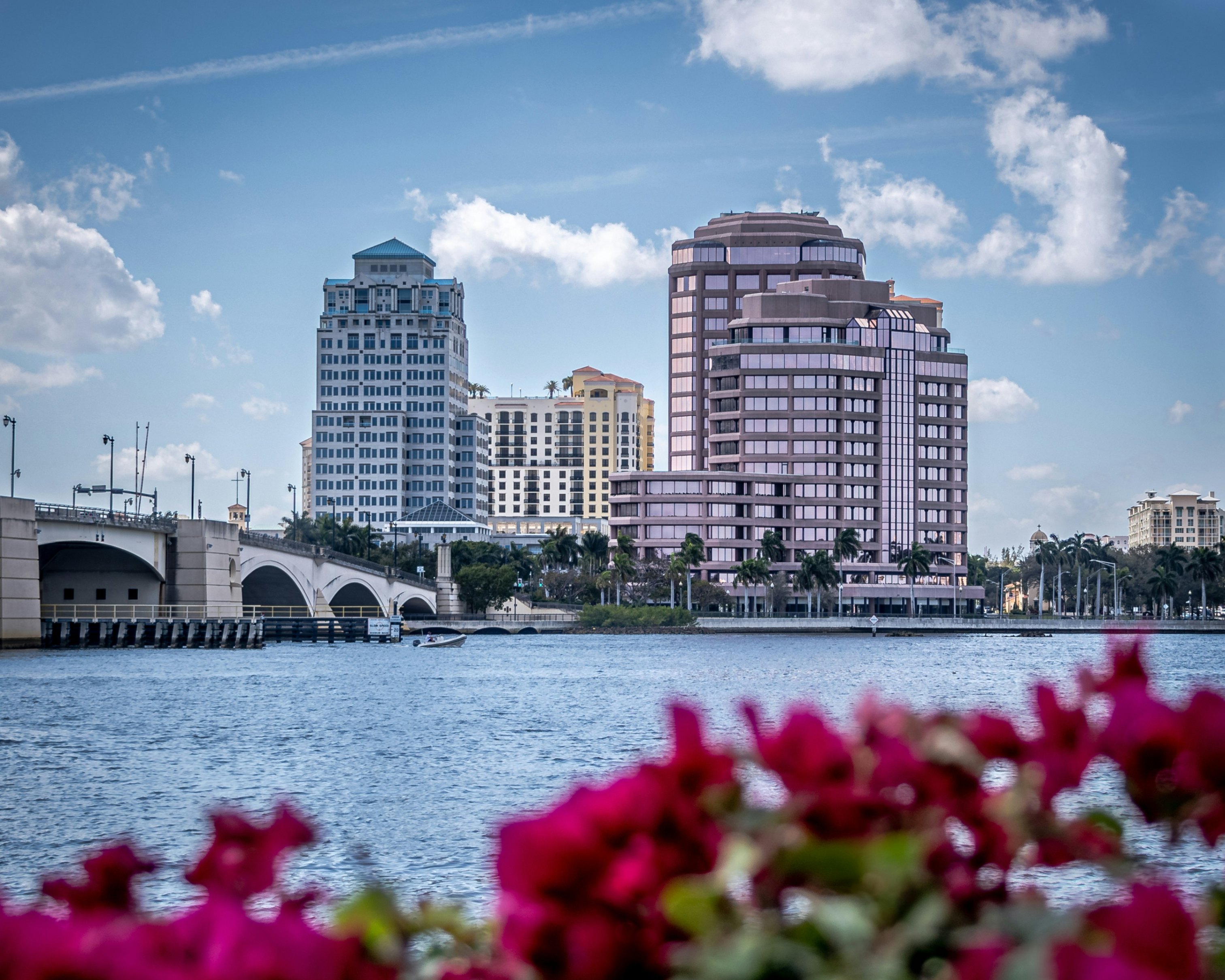 West palm beach skyline.