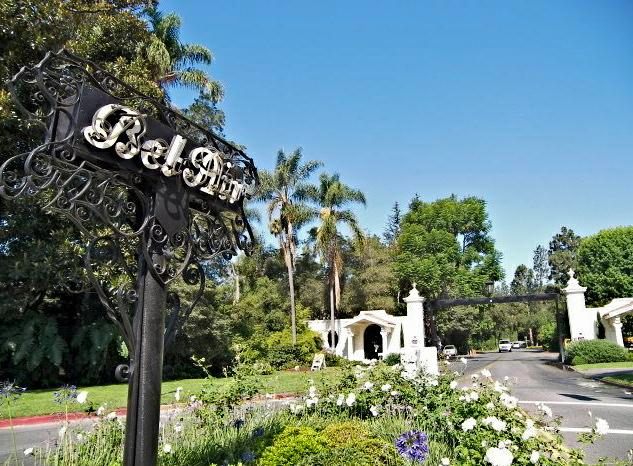Bel-air entrance beverly hills. 