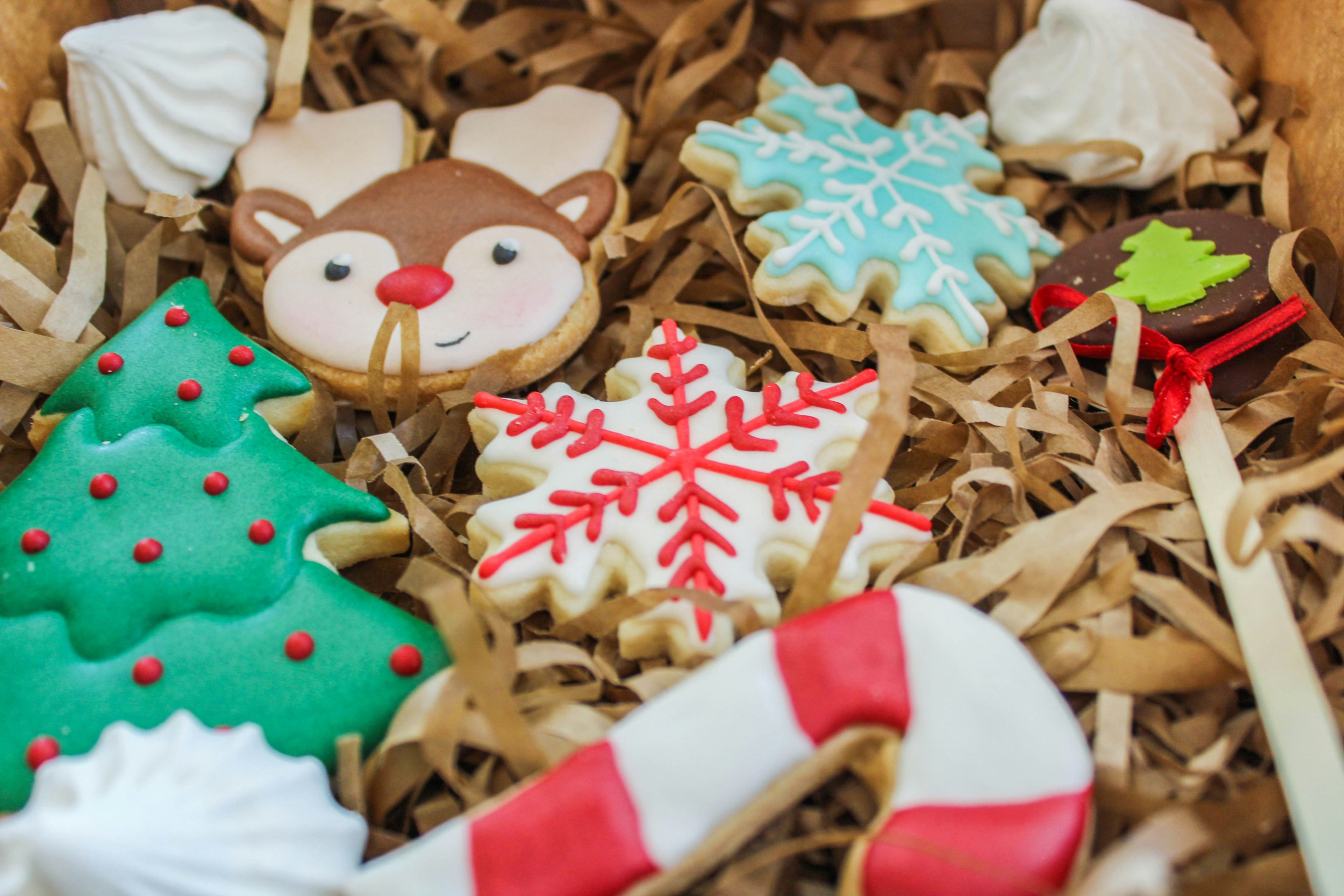 Holiday cookies. 