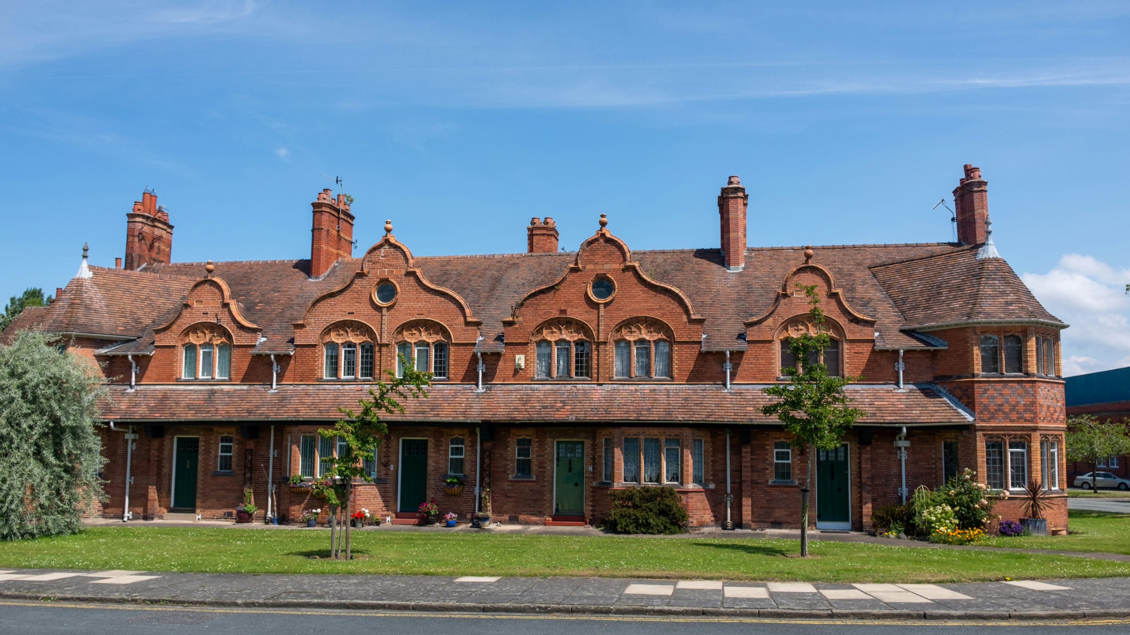 Historic home front brick.