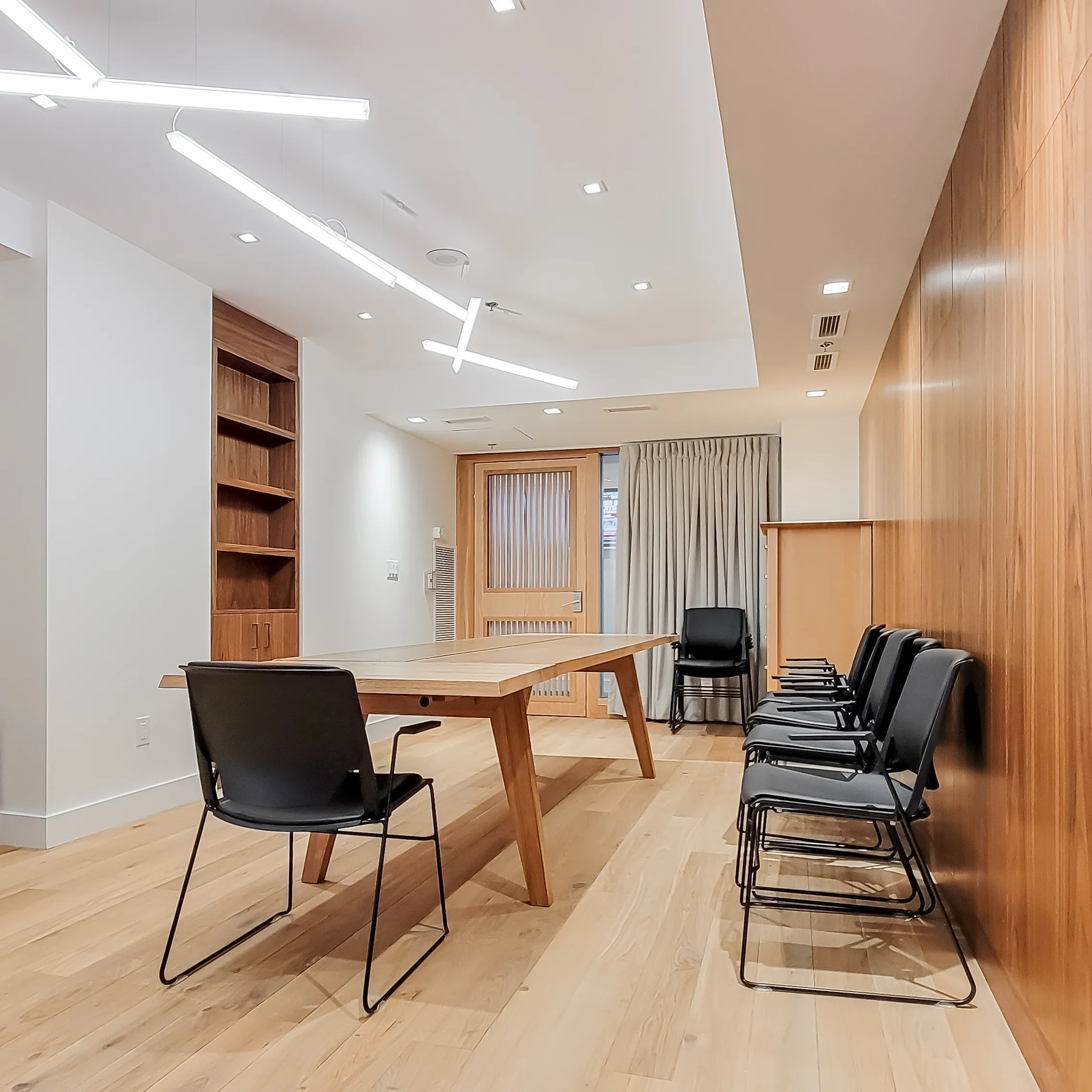 Renovated condominium amenity room