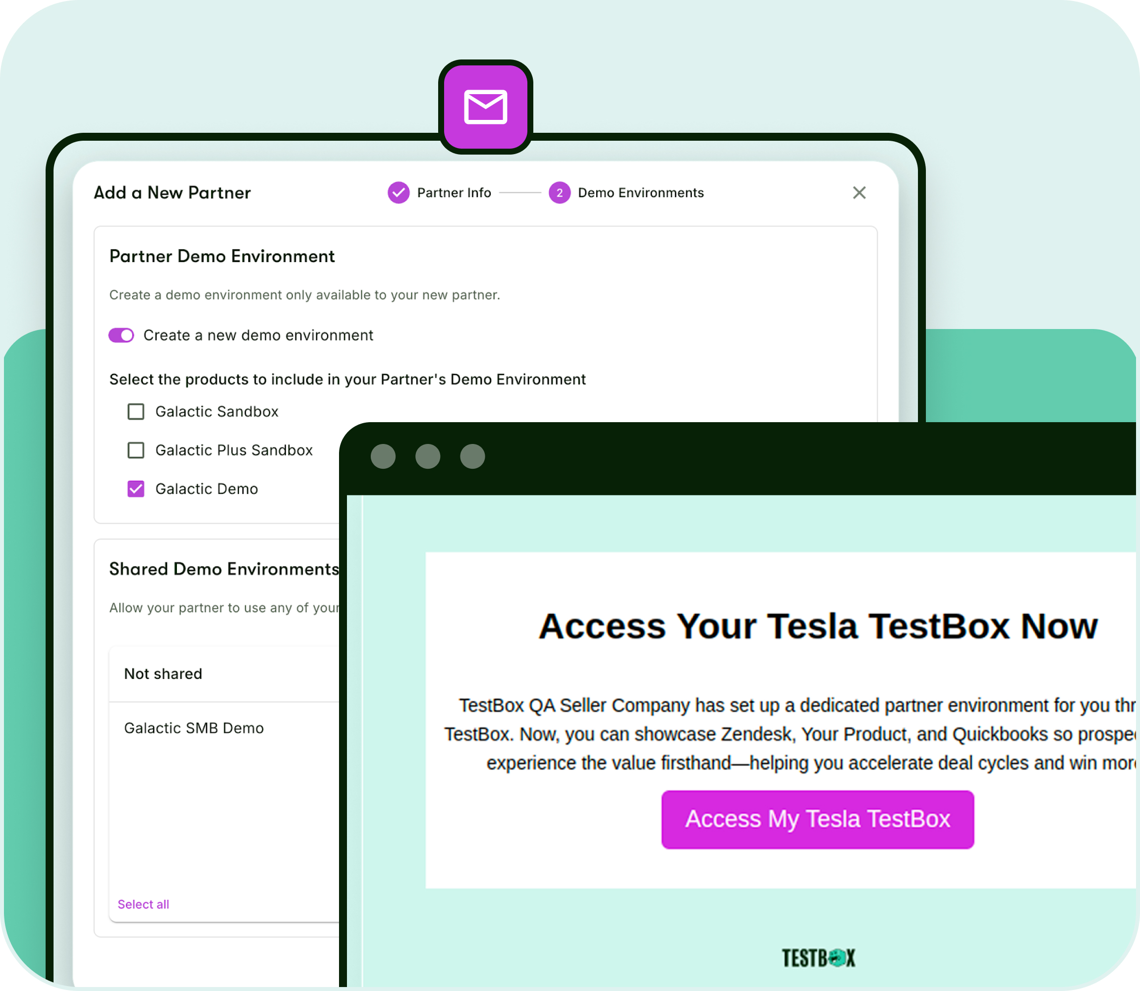 Create demo environments and POC leave-behinds instantly