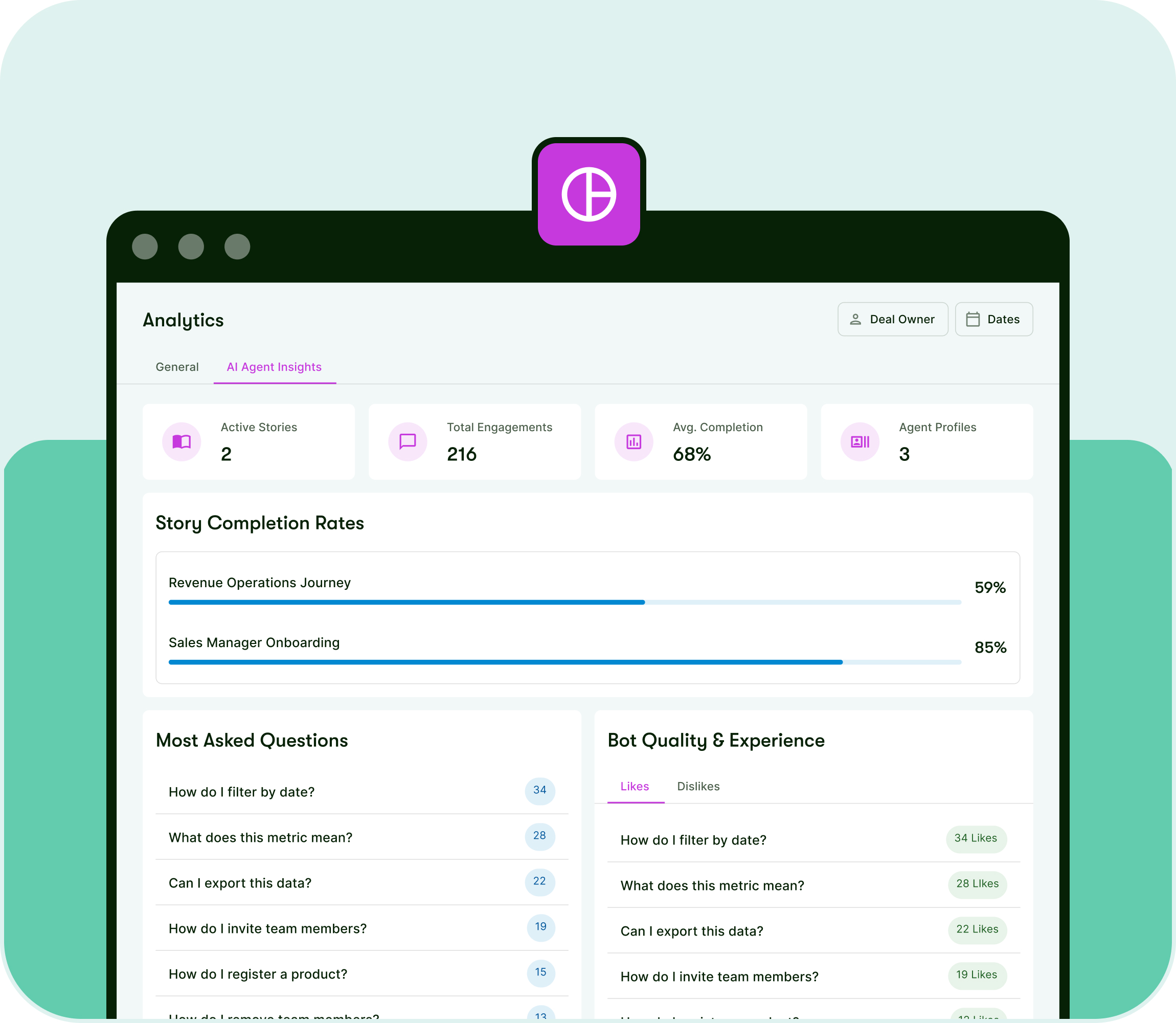 Discover your leads' interests