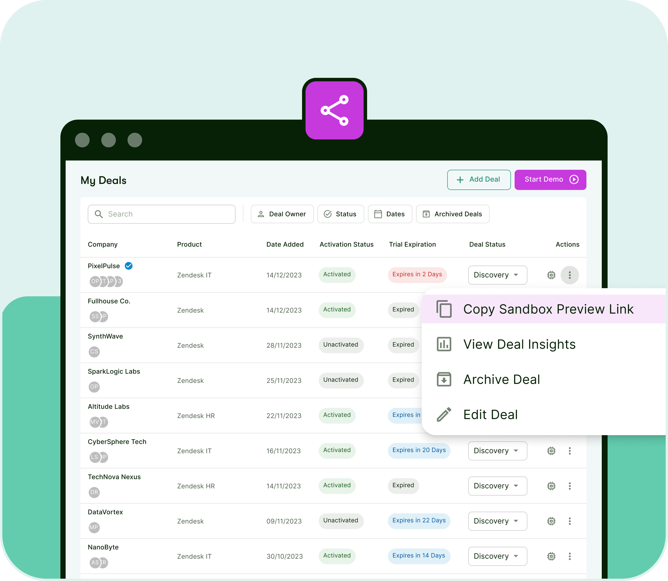 Customize data and use cases