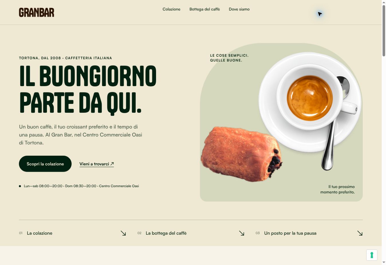Gran Bar — homepage