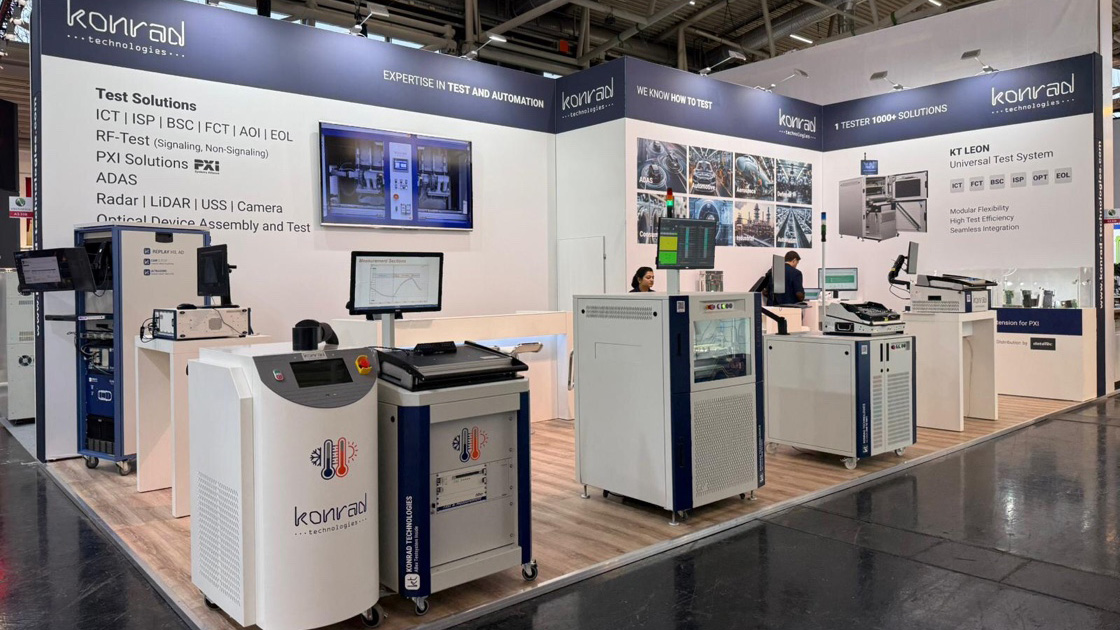 Konrad Messestand auf der electronica 2024