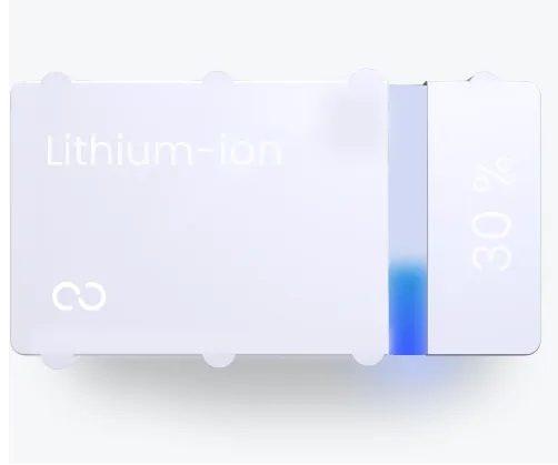 Lithium ion Battery Illustration with Circunomis logo