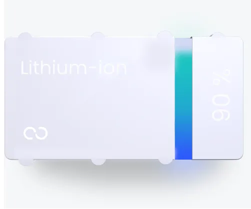Lithium ion Battery Illustration with Circunomis logo