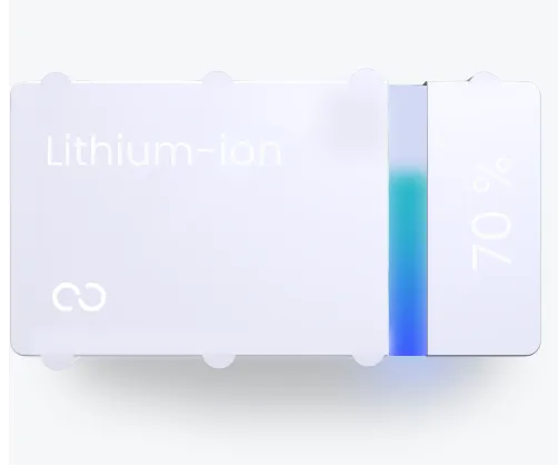 Lithium ion Battery Illustration with Circunomis logo