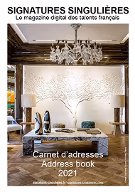 Sébastien Caron & Associés publication Carnet d'adresses 2021 Signatures Singulières press