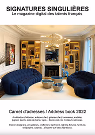 Sébastien Caron & Associés publication Carnet d'adresses 2022 Signatures Singulières press