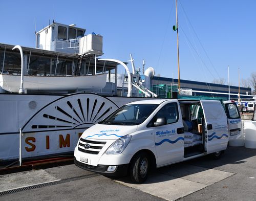 Dosieranlage und Entkalkungsanlage Luzern, Neuenburg, Lausanne