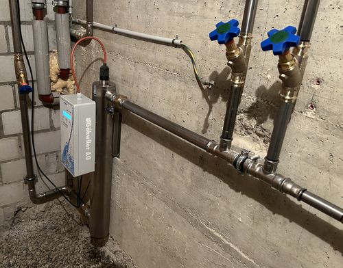 UV Entkeimungsanlage Luzern Schweiz eigene Quelle Wasseraufbereitung
