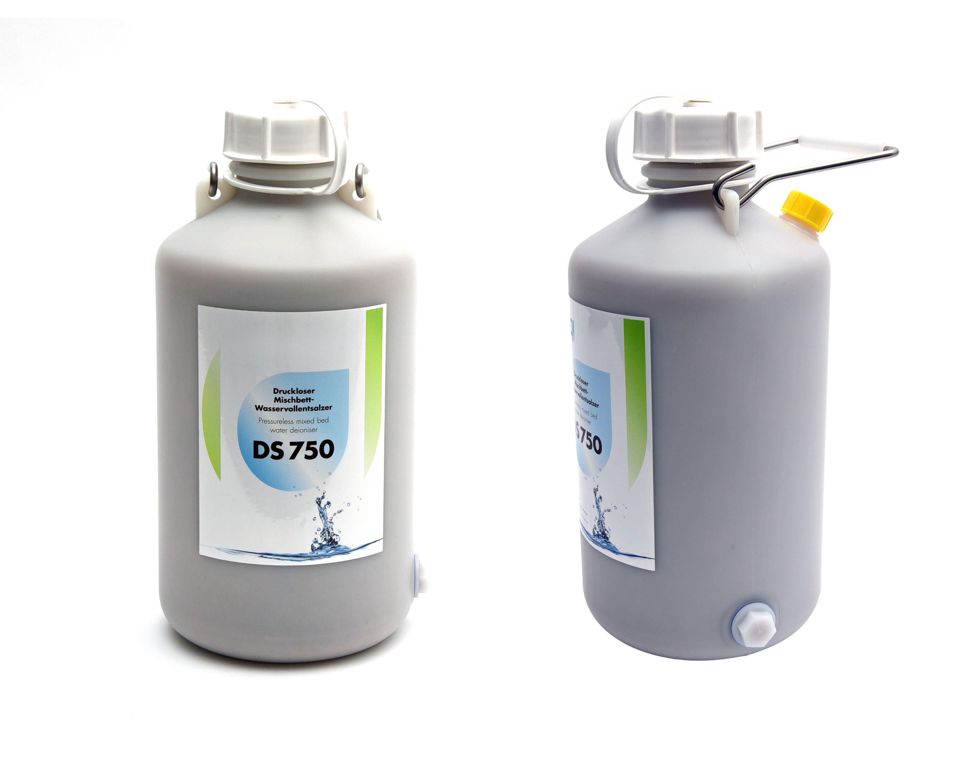 Ein Bild eines Vollentsalzers Typ DS750 von vorne und von der Seite