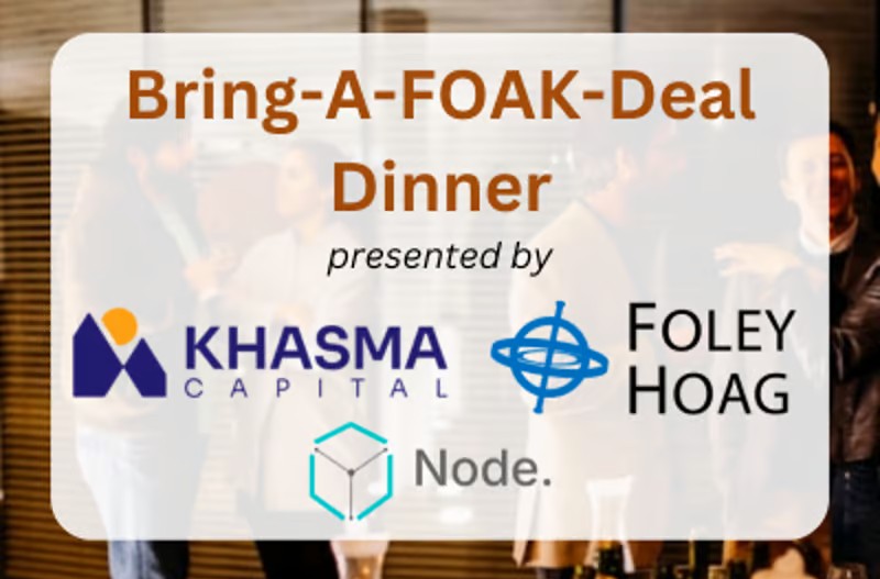 Bring-A-FOAK-Deal Dinner