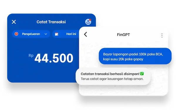 Catat keuangan otomatis