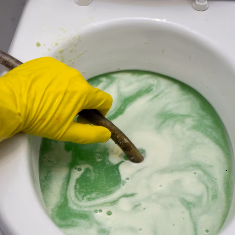 Vaso Sanitário entupido