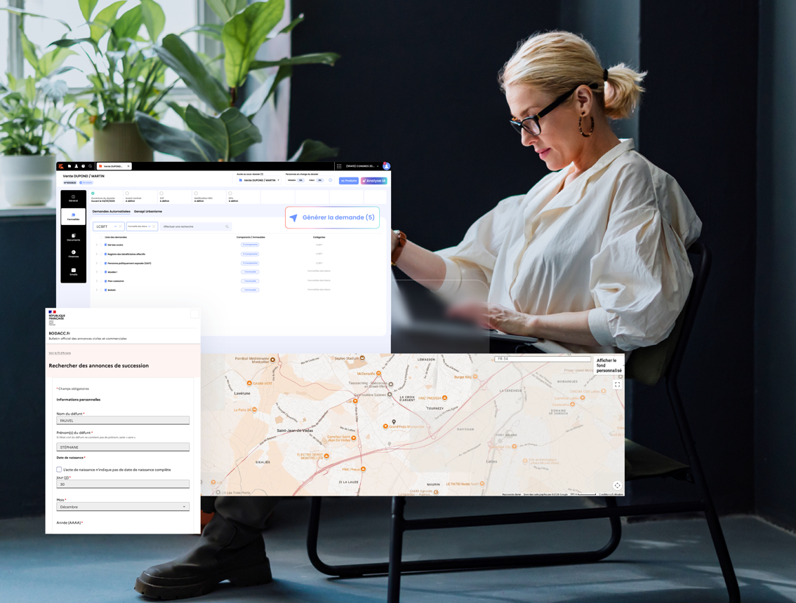 Image d'un dossier jaune avec des feuilles qui sortent