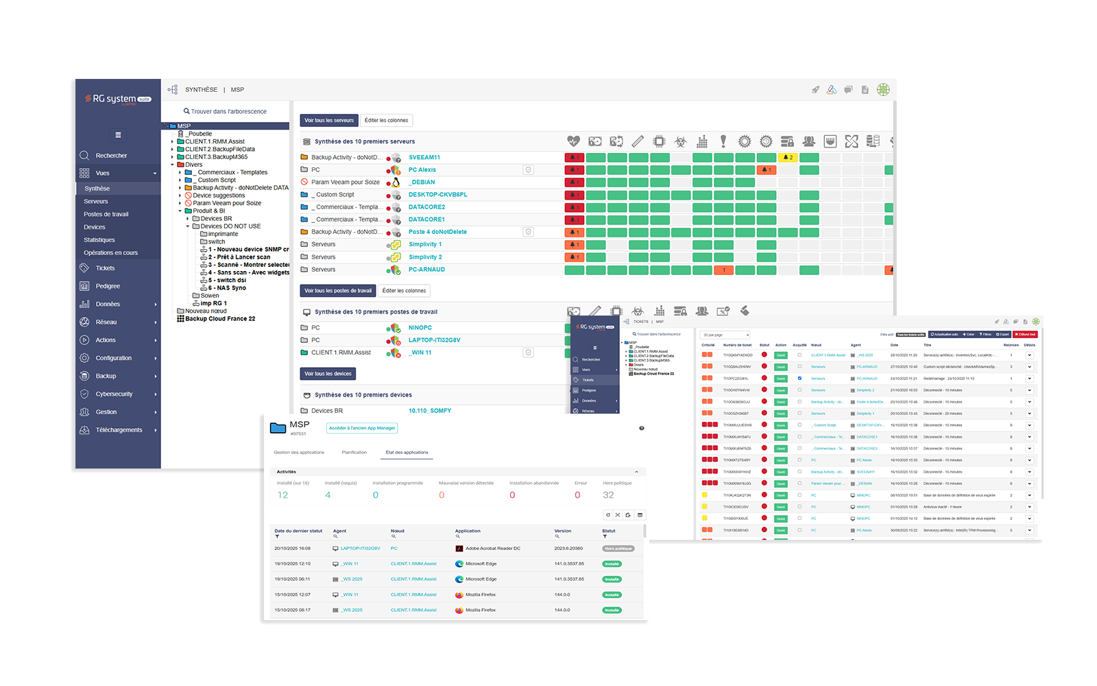 Dashboard RG System Suite