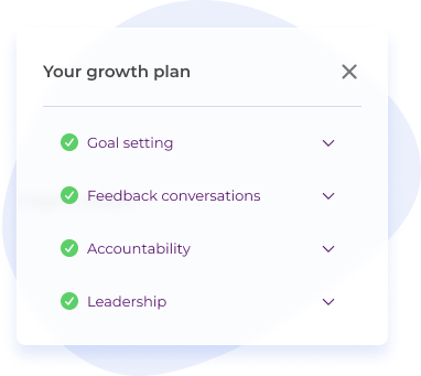 AI trainer Growth plan completed