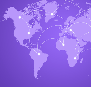 DXC purple map