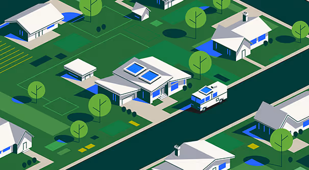 2D Motion Graphics for Energy Storage in Neighborhood - Goal Zero 