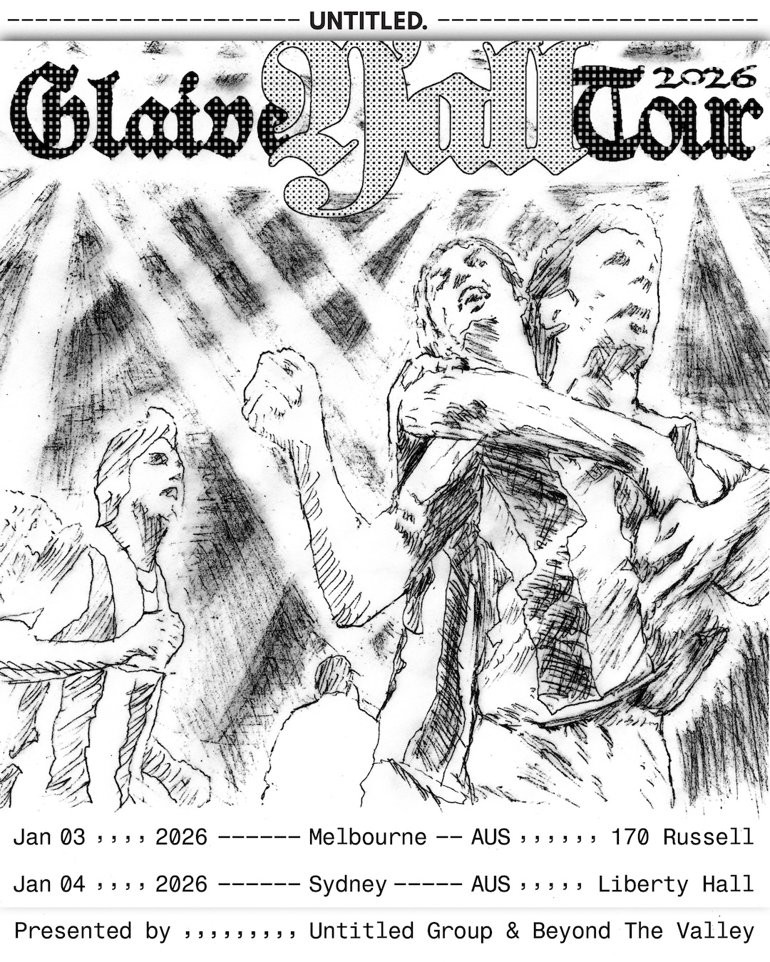 Glaive 2026 Aus Tour