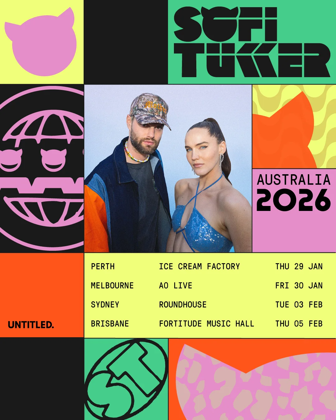 SOFI TUKKER - 2026 Aus Tour